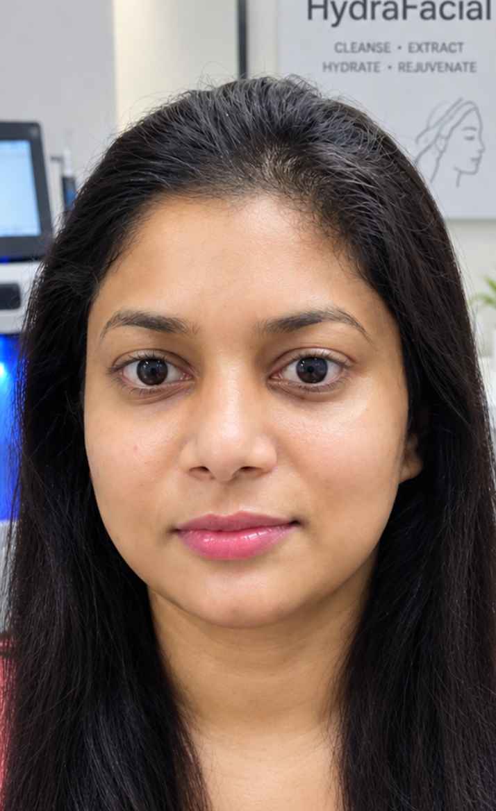 Kavya after Hydra Facial